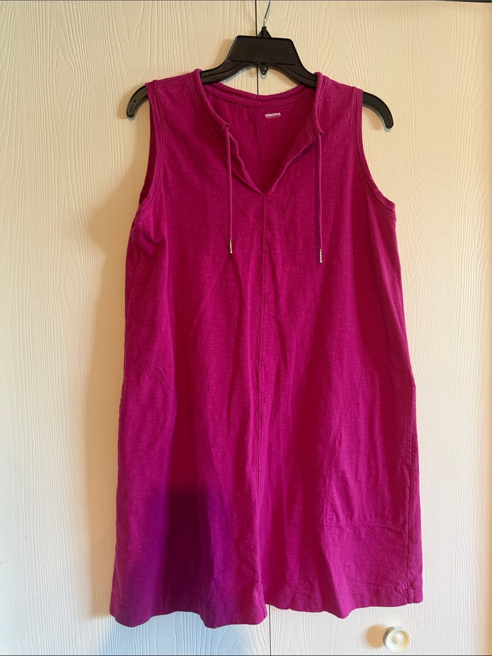 Pink Casual Summer Dress